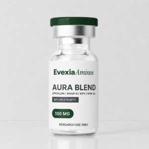 AURA - GHK-Cu 70mg, Epithalon 10mg, Snap-8 10mg, KPV 10mg (100mg Blend)