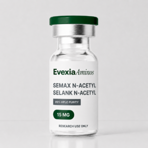Semax N-Acetyl 9mg, Selank N-Acetyl 6mg (15mg Blend)